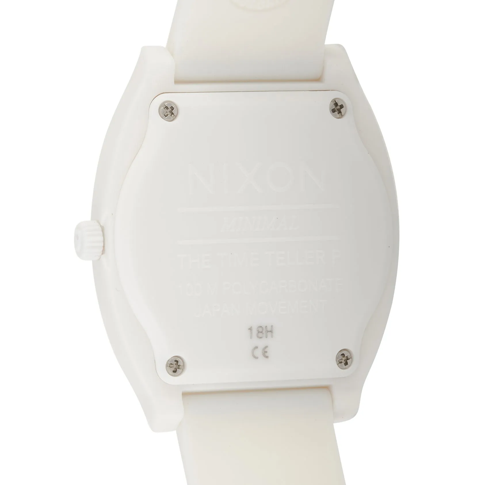 Nixon Time Teller P Corp White 40 mm Watch A1248 3009