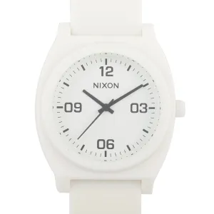Nixon Time Teller P Corp White 40 mm Watch A1248 3009