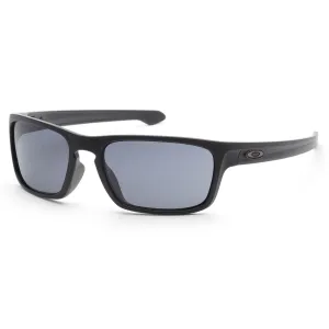 Oakley Men's Silver Stealth 56 mm Matte Black Sunglasses