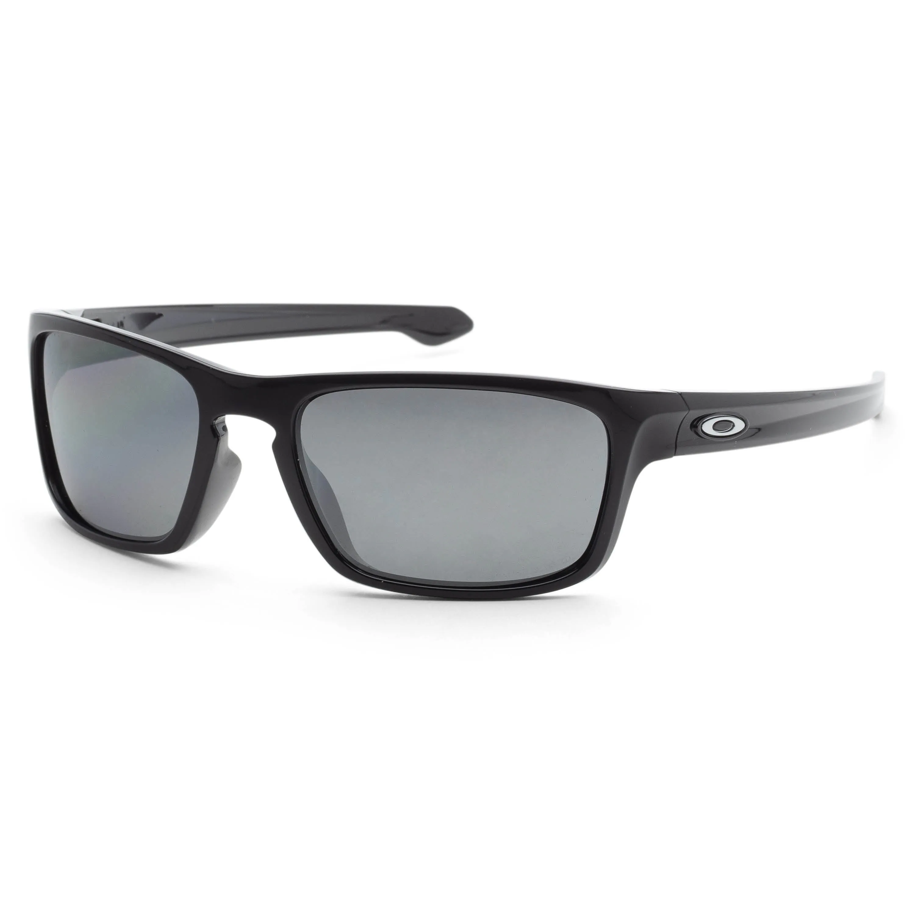 Oakley Men's Silver Stealth 56 mm Polished Black Sunglasses