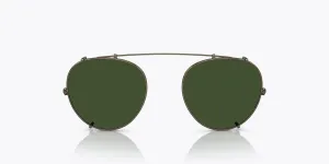 Oliver Peoples Unisex 46mm Vintage DTB Antique Gold Opticals