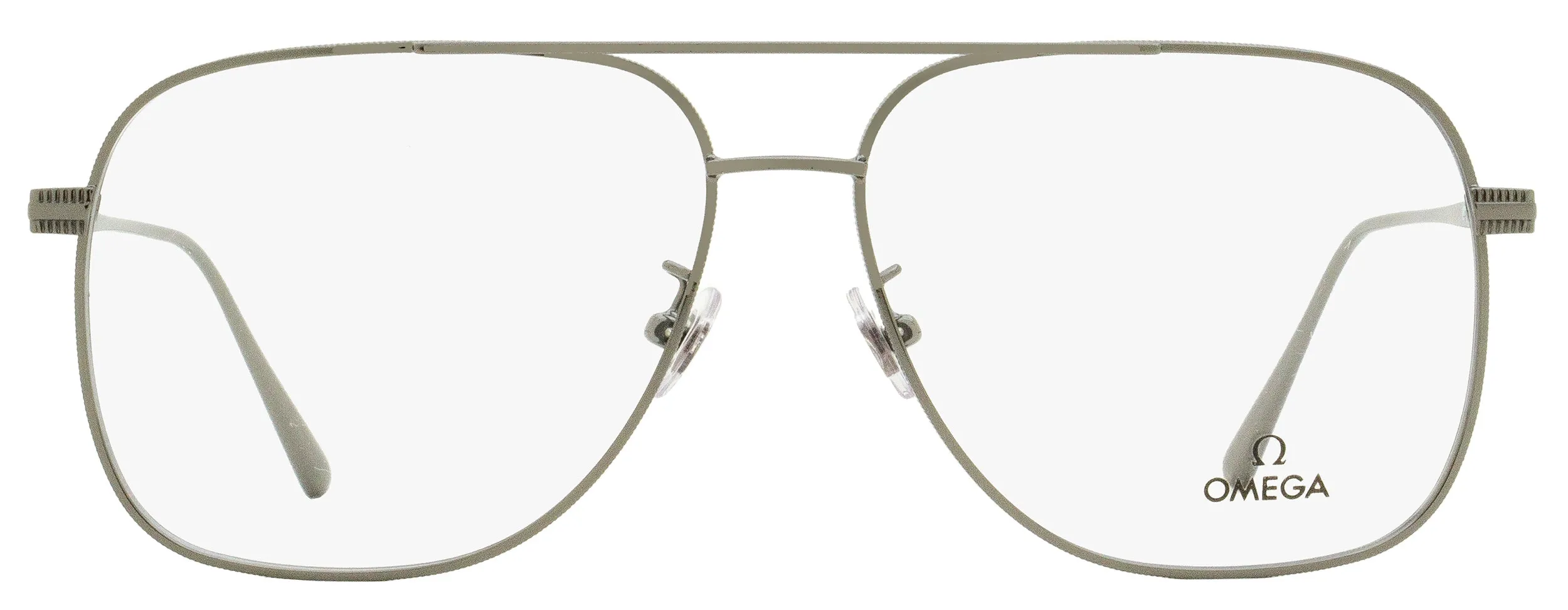 Omega Men's Navigator Eyeglasses OM5006H 008 Gunmetal 60mm