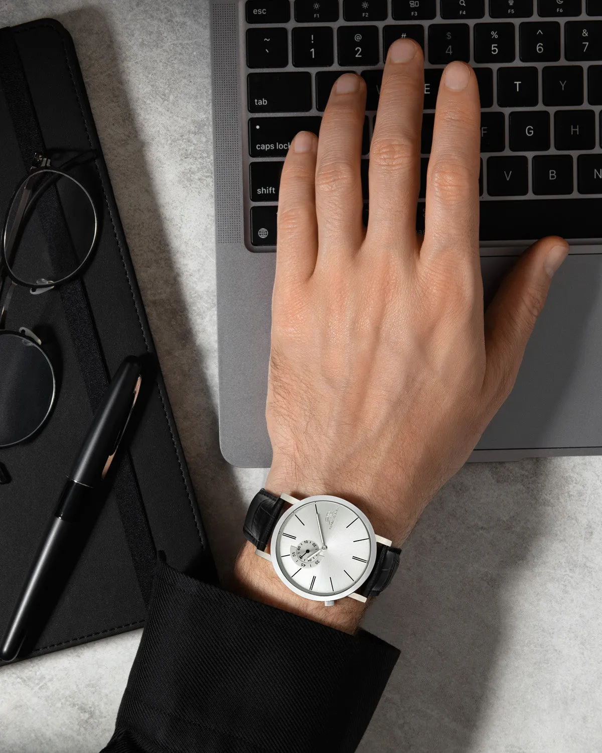 Parker Men's Leather Watch
