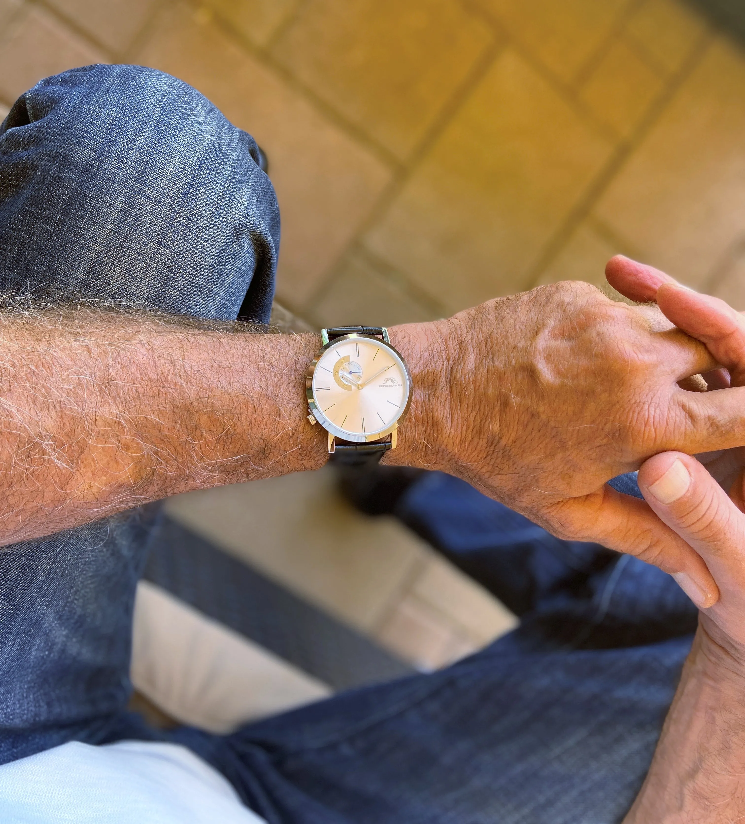 Parker Men's Leather Watch