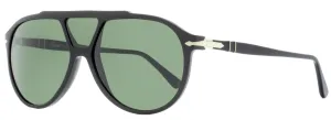 Persol Men's Pilot Sunglasses PO3217S 95/31 Black 59mm