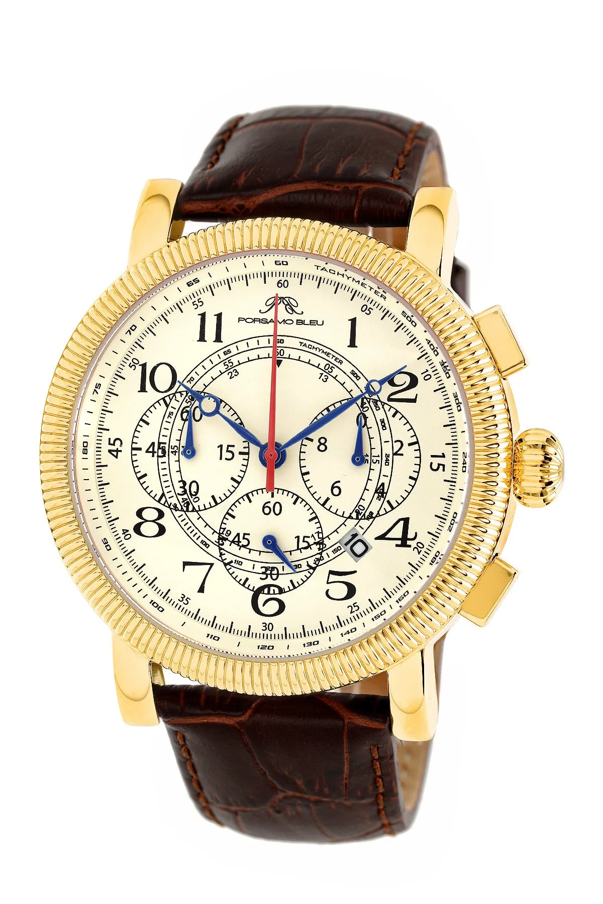 Phileas Men's Leather Watch