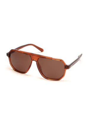 Plastic Logo Temple Aviators