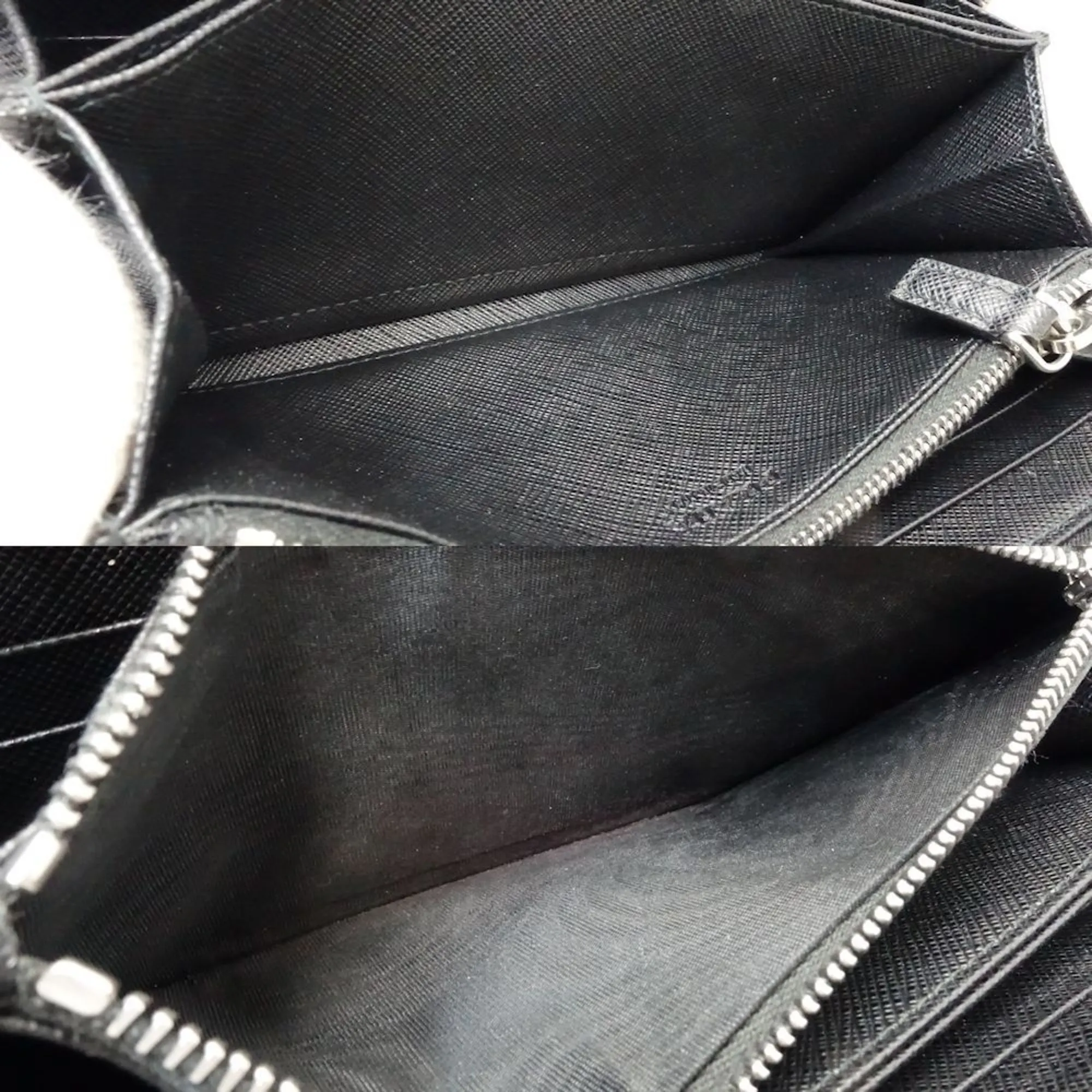 Prada  Saffiano Long Wallet (Bi-Fold) (Pre-Owned)