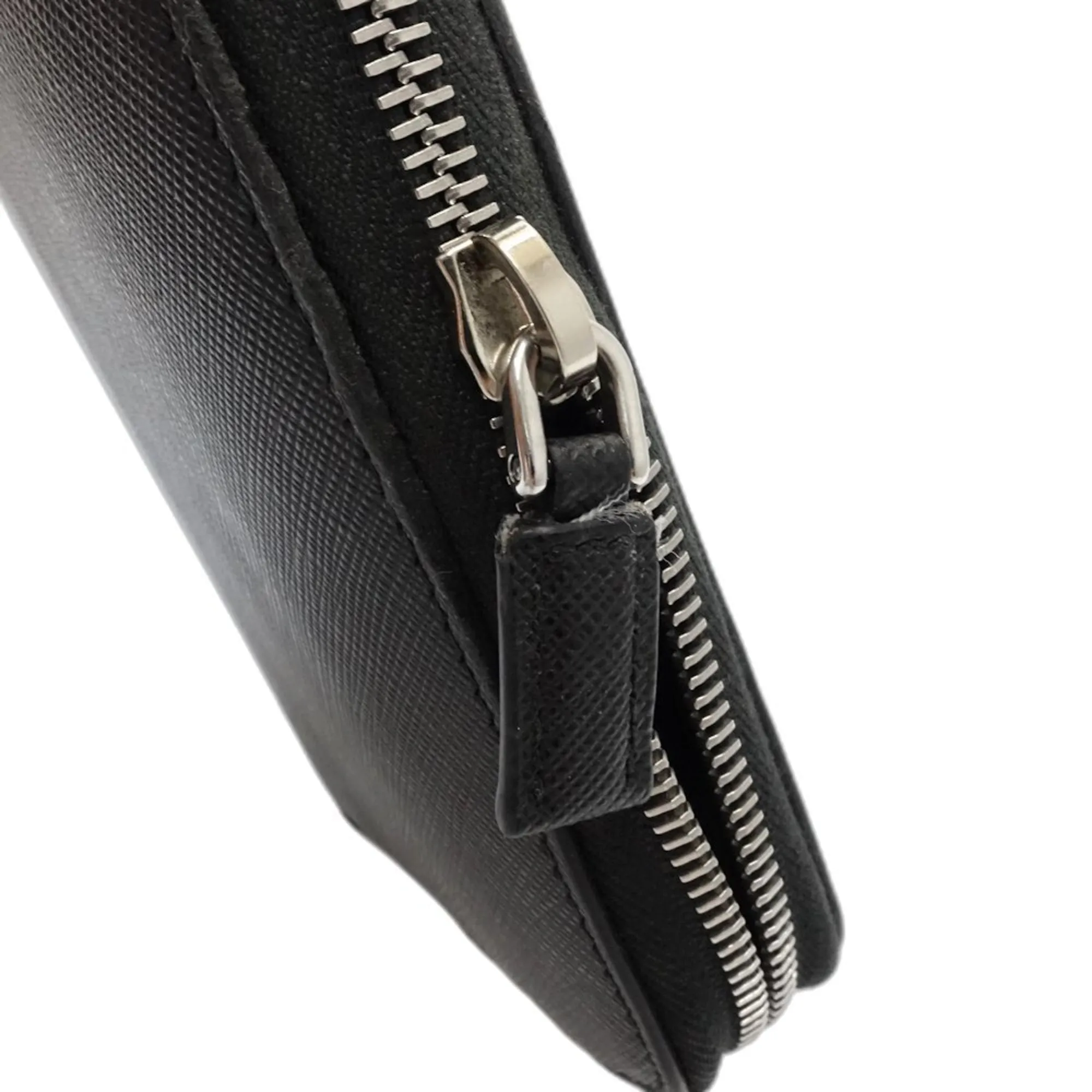 Prada  Saffiano Long Wallet (Bi-Fold) (Pre-Owned)