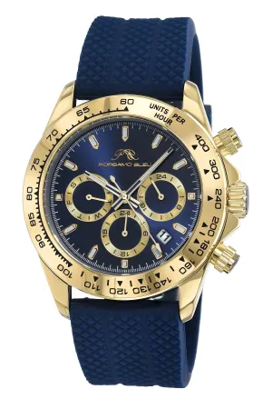 Preston Sport Men's Silicone Strap Watch, 1034BPRR