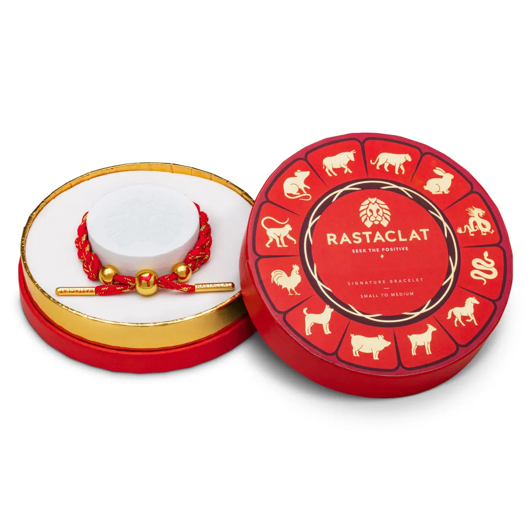 Rastaclat Original Hand Braided Lunar New Year (Dog) Adjustable Bracelet