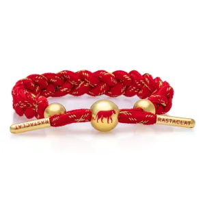 Rastaclat Original Hand Braided Lunar New Year (Tiger) Adjustable Bracelet