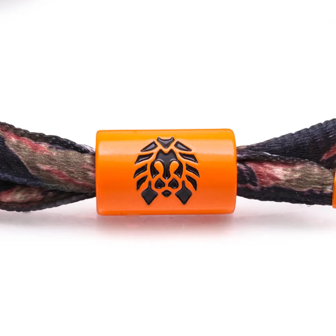 Rastaclat Original Hand Braided Zebra Camo Adjustable Bracelet