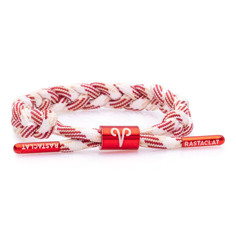 Rastaclat Original Hand Braided Zodiac (Aries) Adjustable Bracelet