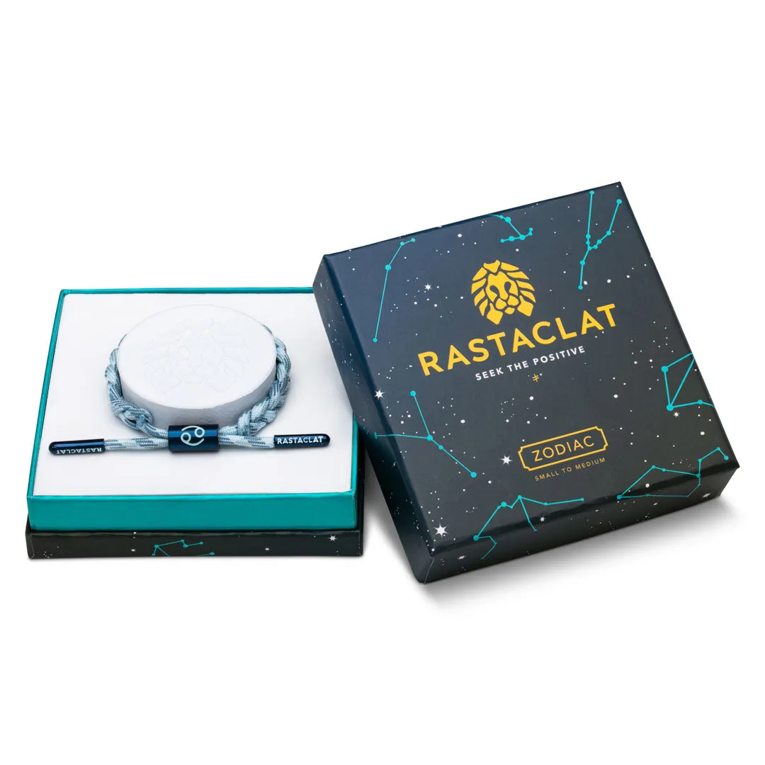 Rastaclat Original Hand Braided Zodiac (Cancer) Adjustable Bracelet