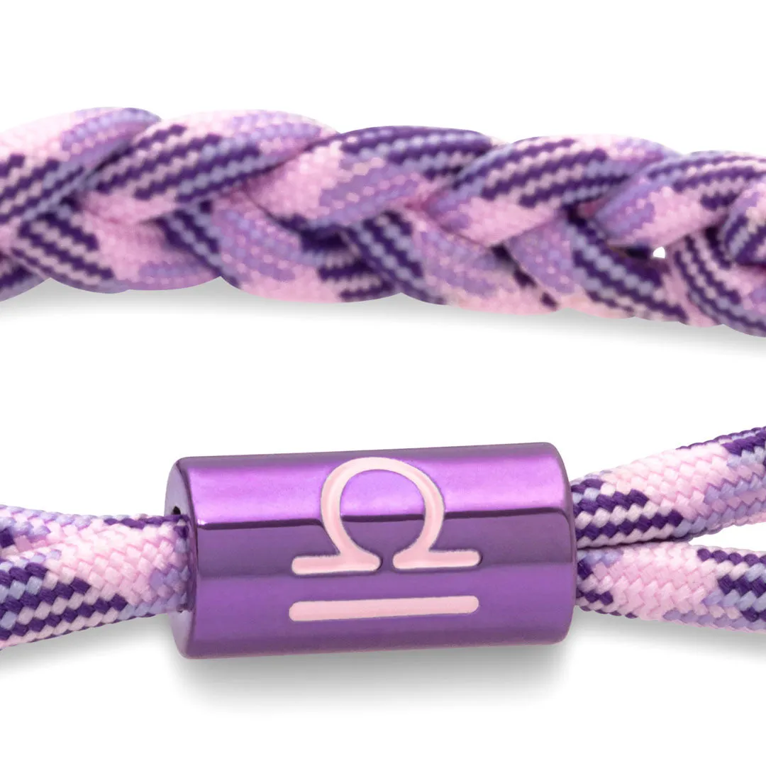 Rastaclat Original Hand Braided Zodiac (Libra) Adjustable Bracelet