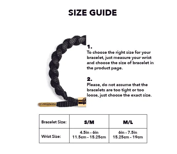 Rastaclat Original Hand Knotted Record Breaker Adjustable Bracelet
