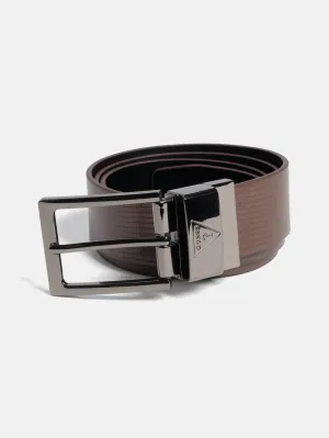 Reversible Lizard-Embossed Belt