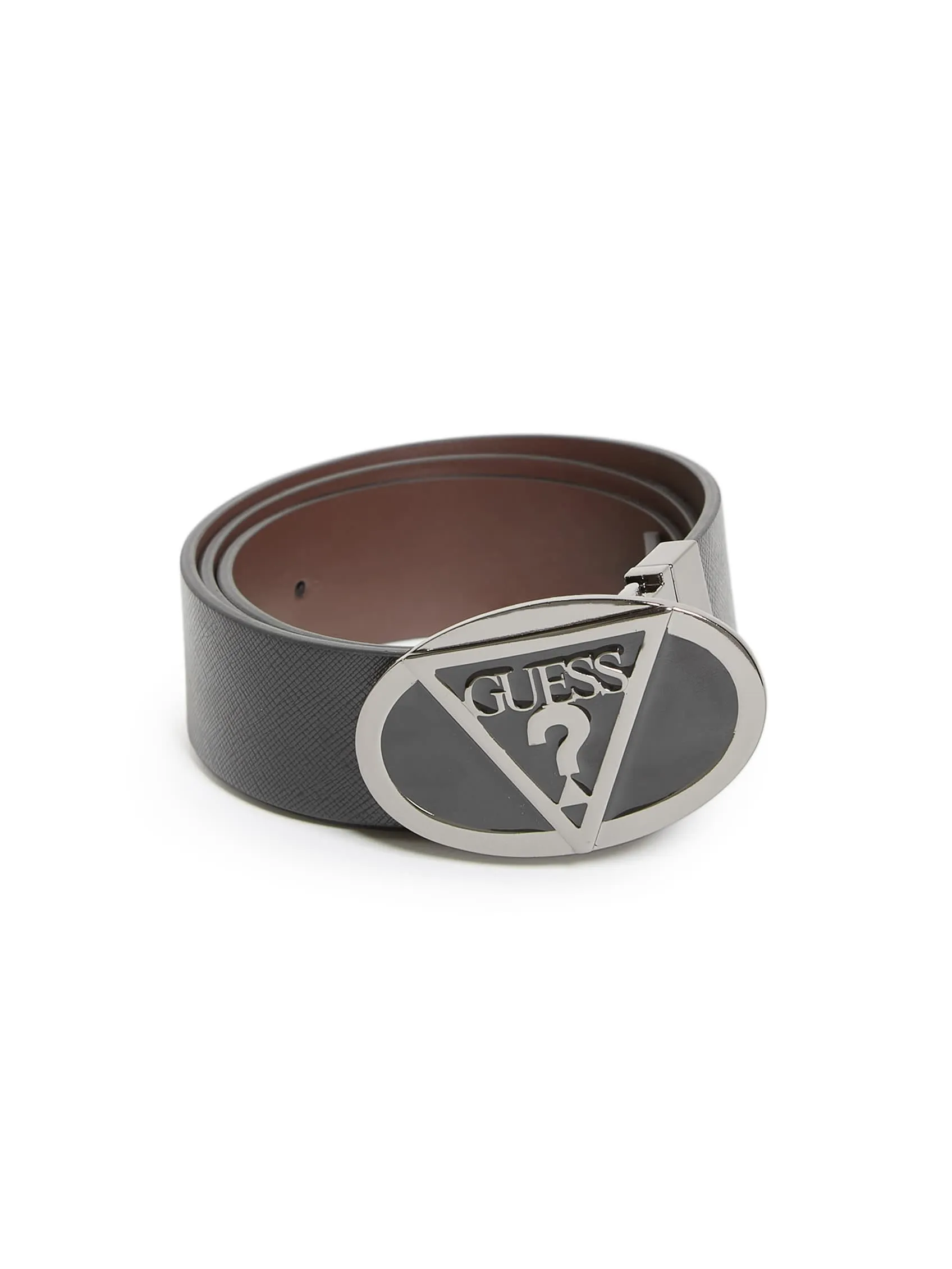 Reversible Oval Logo Plaque Belt
