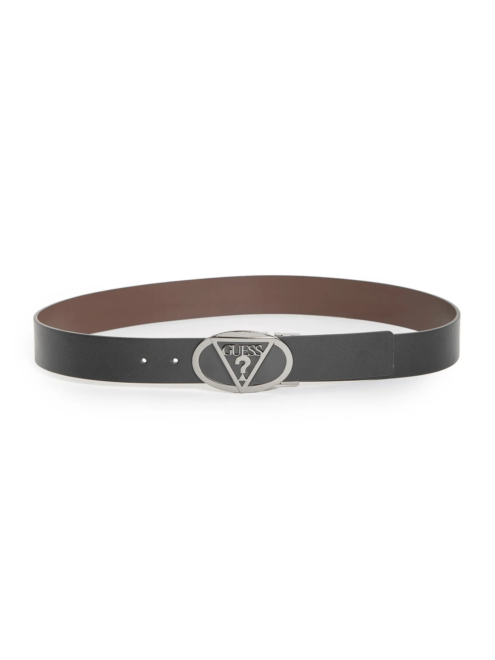 Reversible Oval Logo Plaque Belt