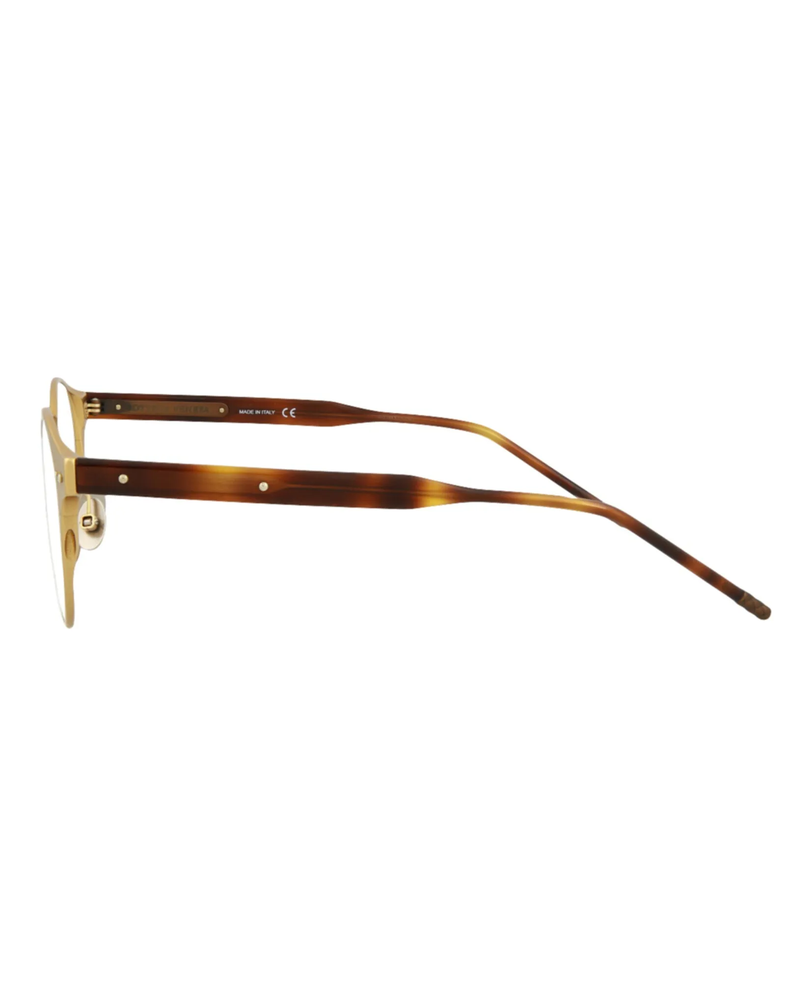 Round-Frame Aluminium Sunglasses