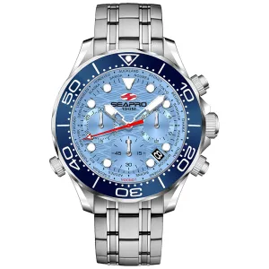 Seapro Men's Mondial Timer Blue Dial Watch