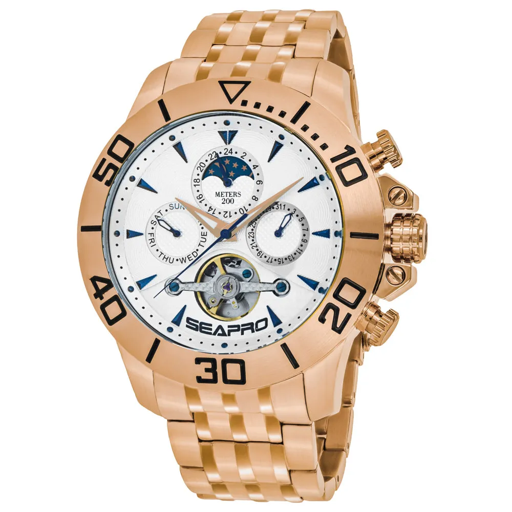 Seapro Men's Silver dial Watch