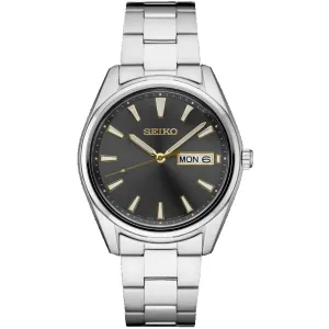 Seiko Men's Essentials Charcoal Dial Watch