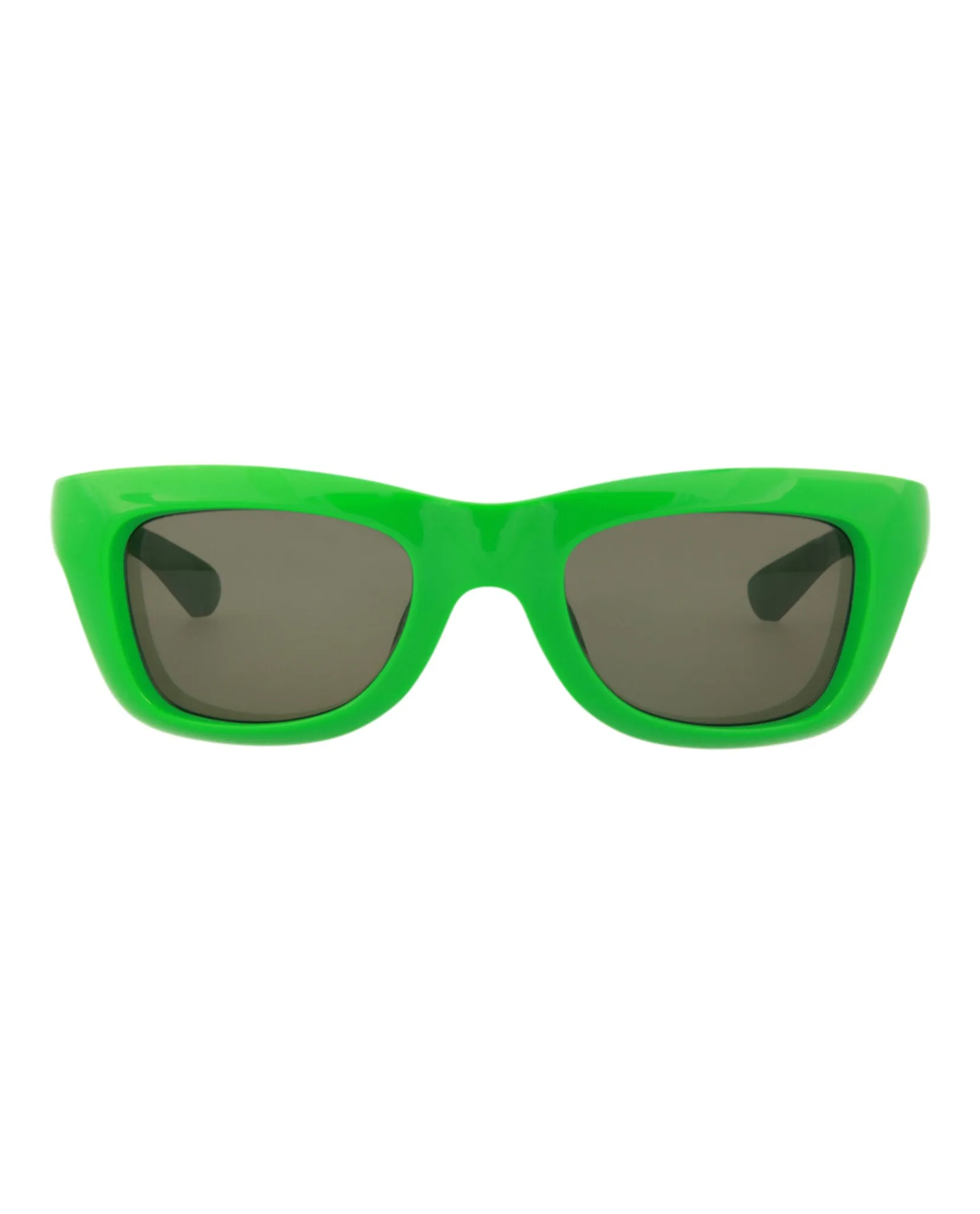 Square-Frame Injection Sunglasses