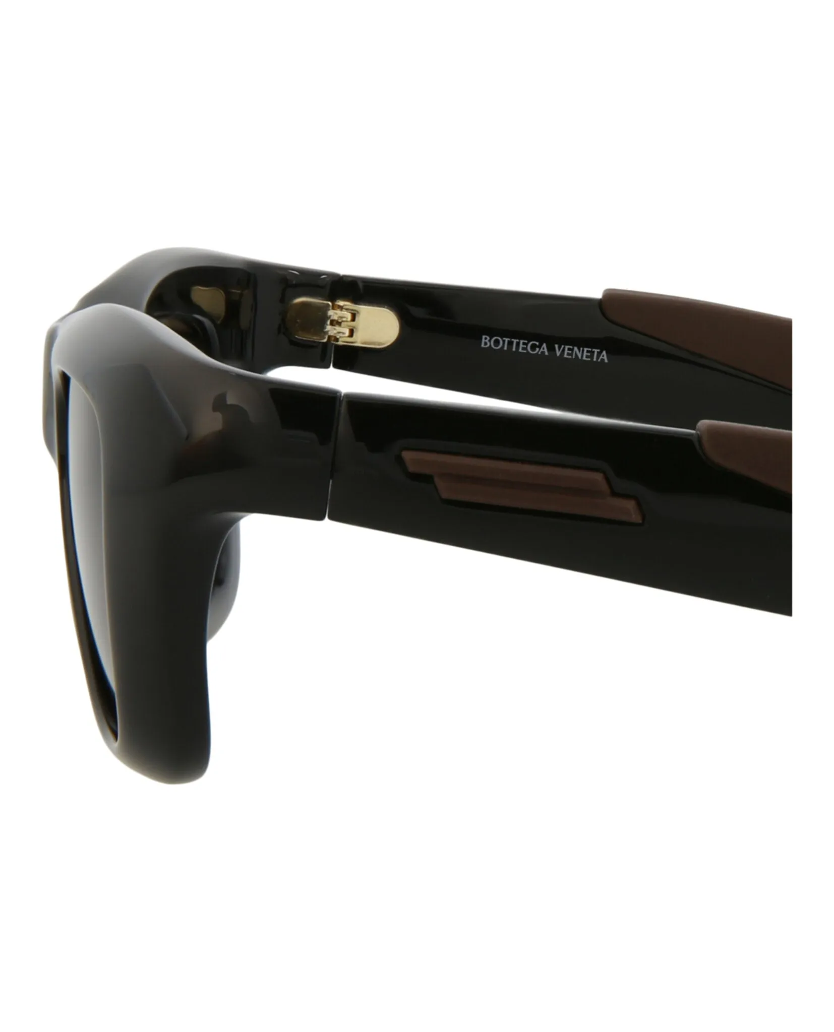 Square-Frame Injection Sunglasses