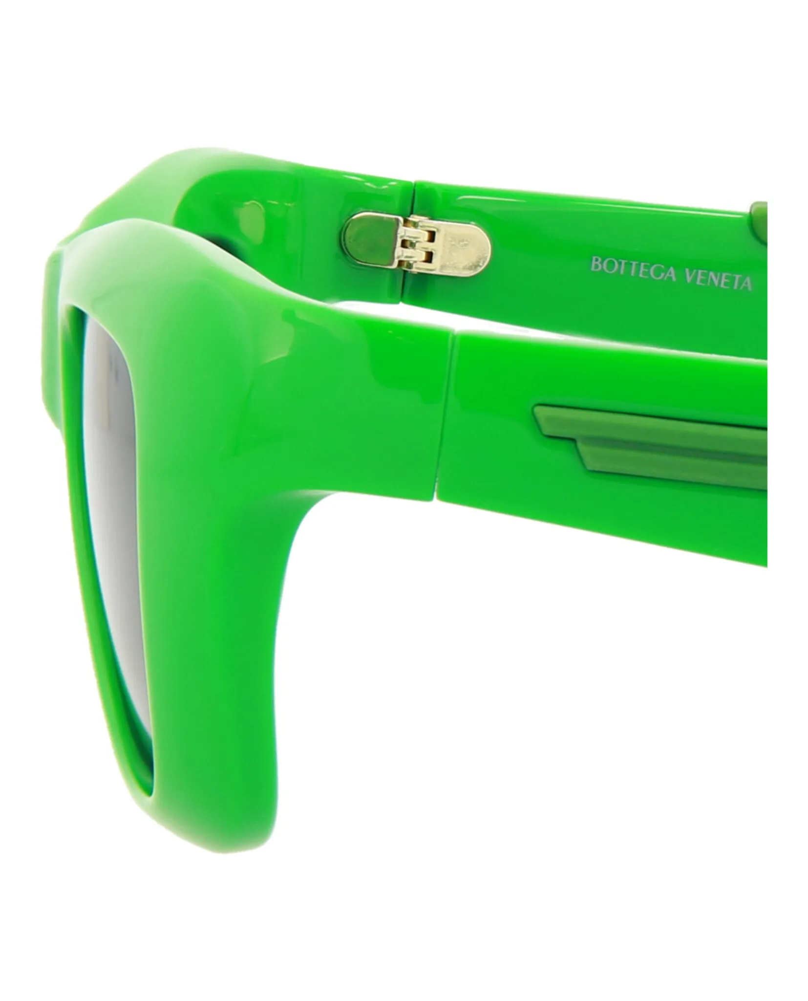 Square-Frame Injection Sunglasses