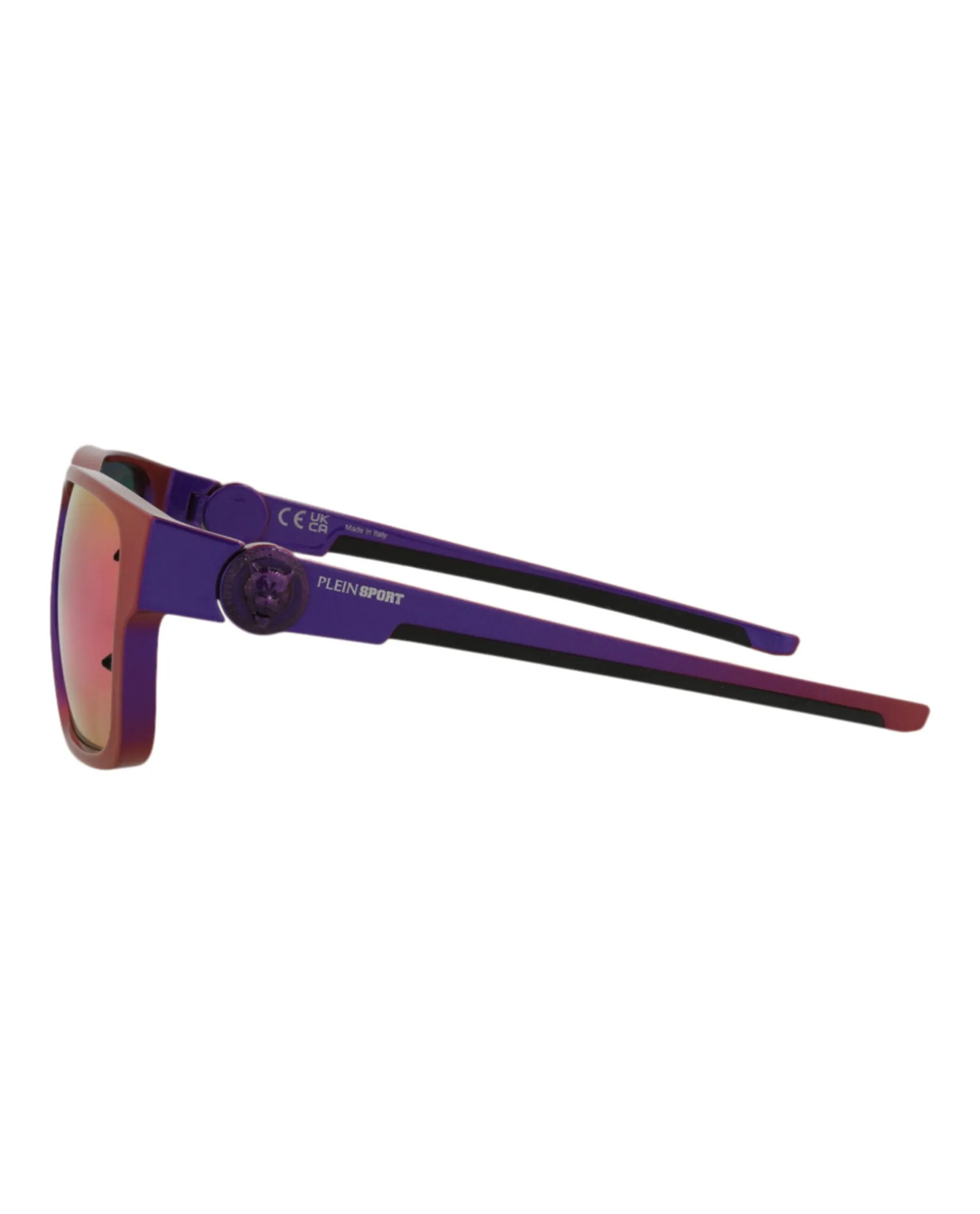 Square-Frame Injection Sunglasses