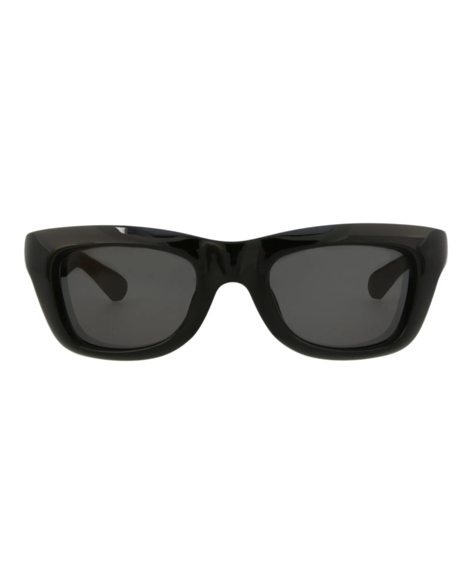 Square-Frame Injection Sunglasses