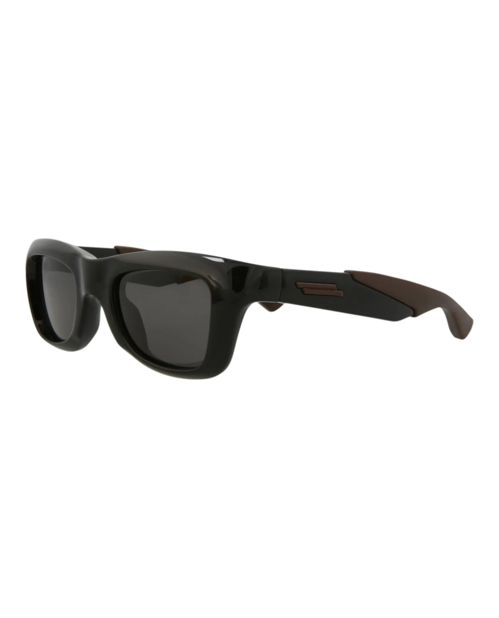 Square-Frame Injection Sunglasses