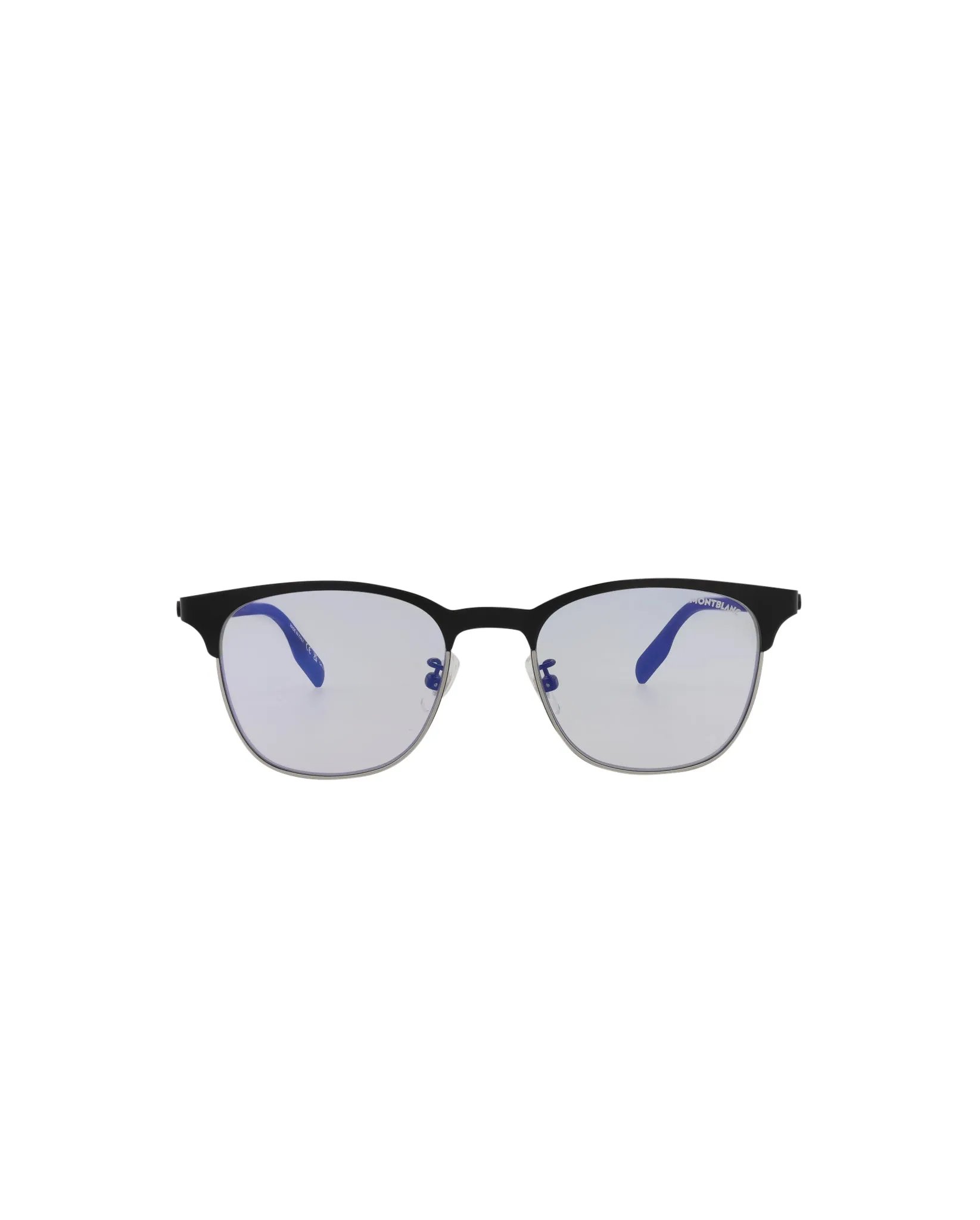 Square-Frame Metal Sunglasses