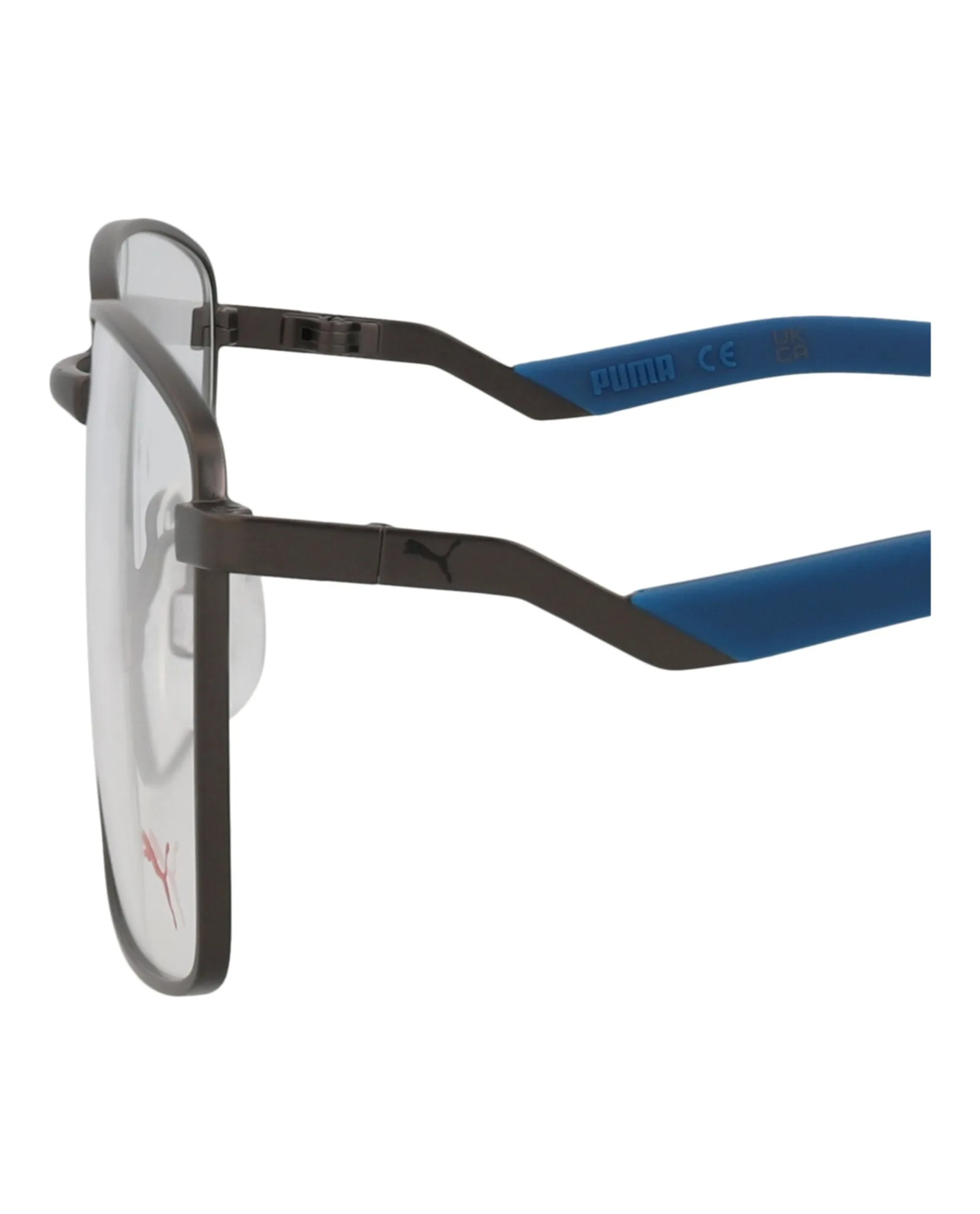 Square-Frame Stainless Steel Optical Frames
