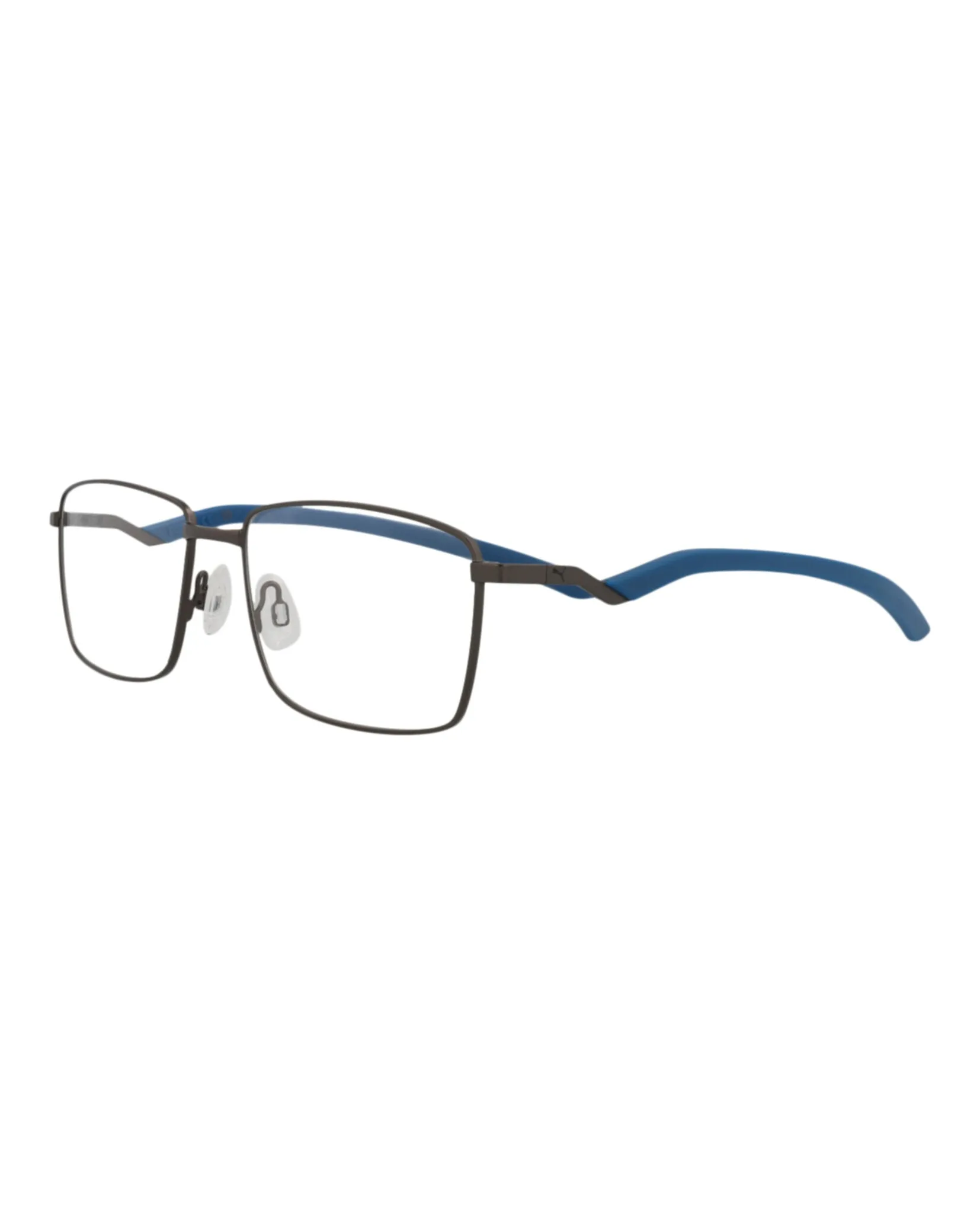 Square-Frame Stainless Steel Optical Frames