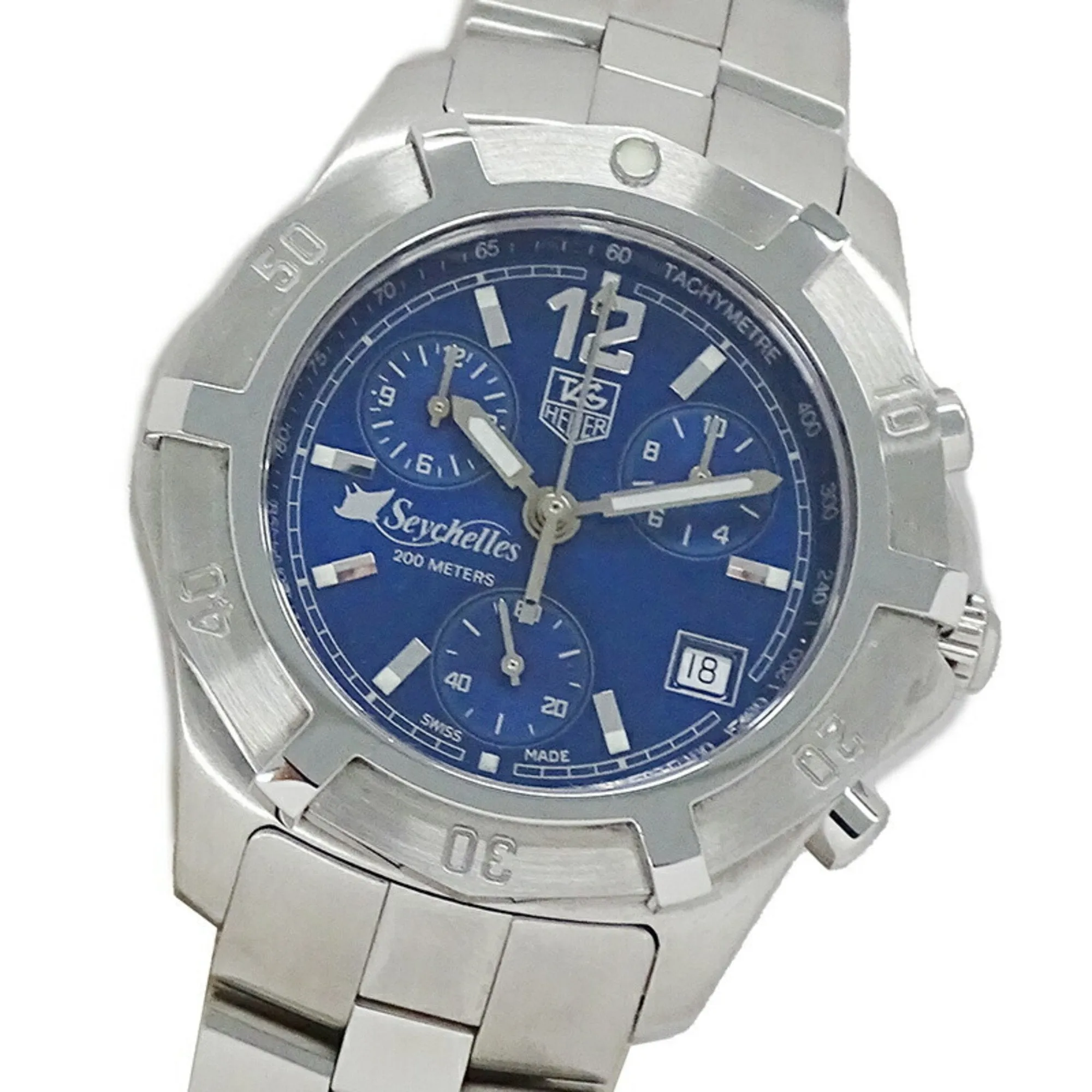Tag Heuer Stainless Steel Wristwatch (Pre-Owned)