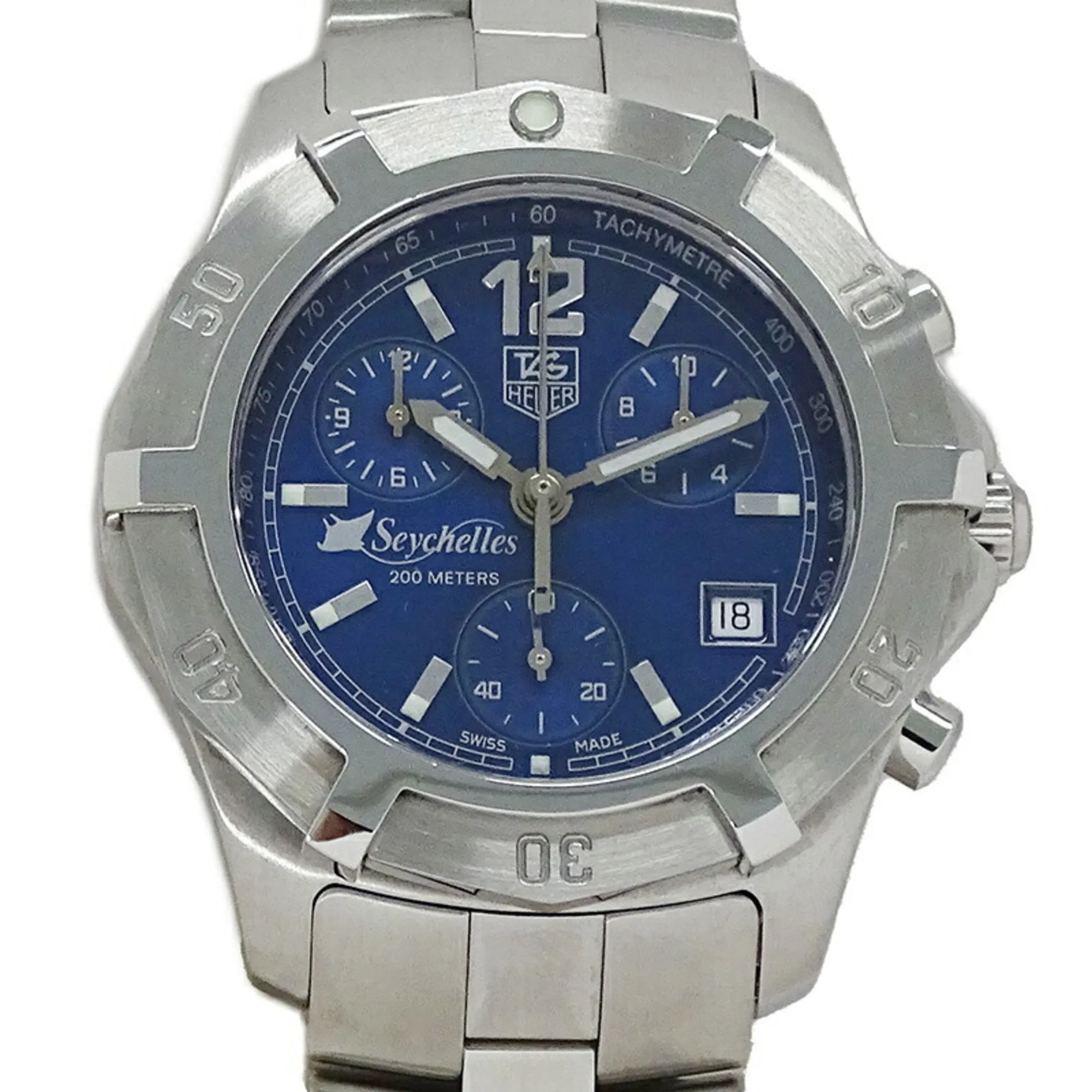 Tag Heuer Stainless Steel Wristwatch (Pre-Owned)