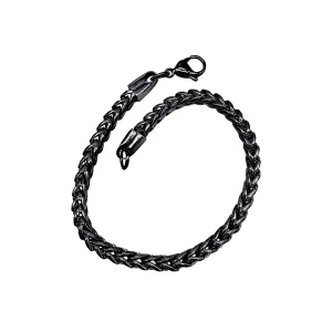 Tarnish Resistant Silver Plated Franco Chain Bracelet