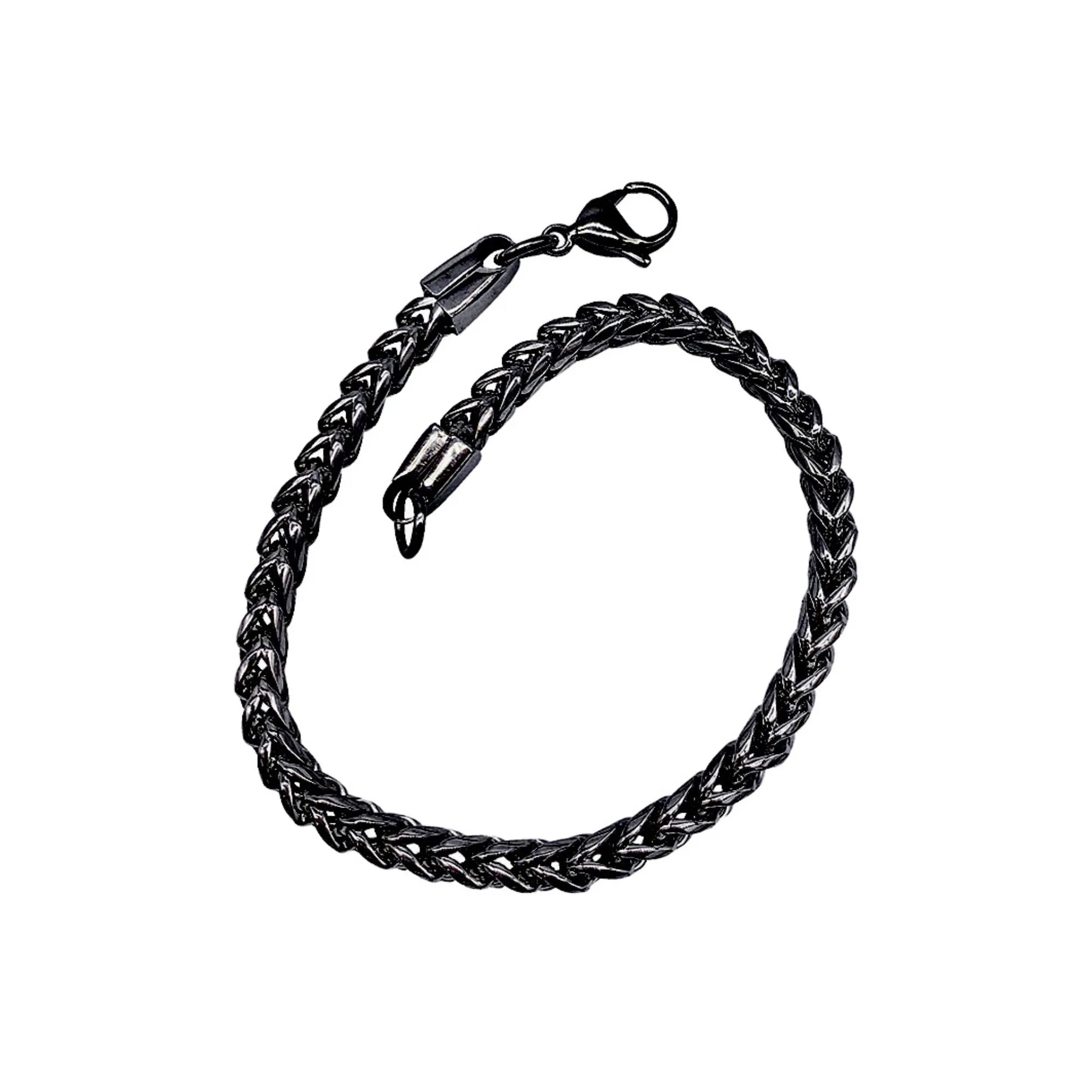 Tarnish Resistant Silver Plated Franco Chain Bracelet