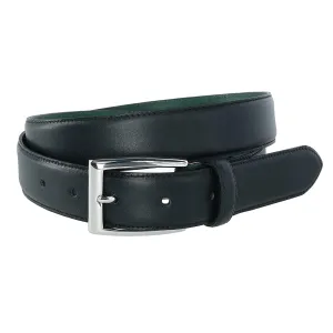 The Edward Slim Calfskin Leather Belt
