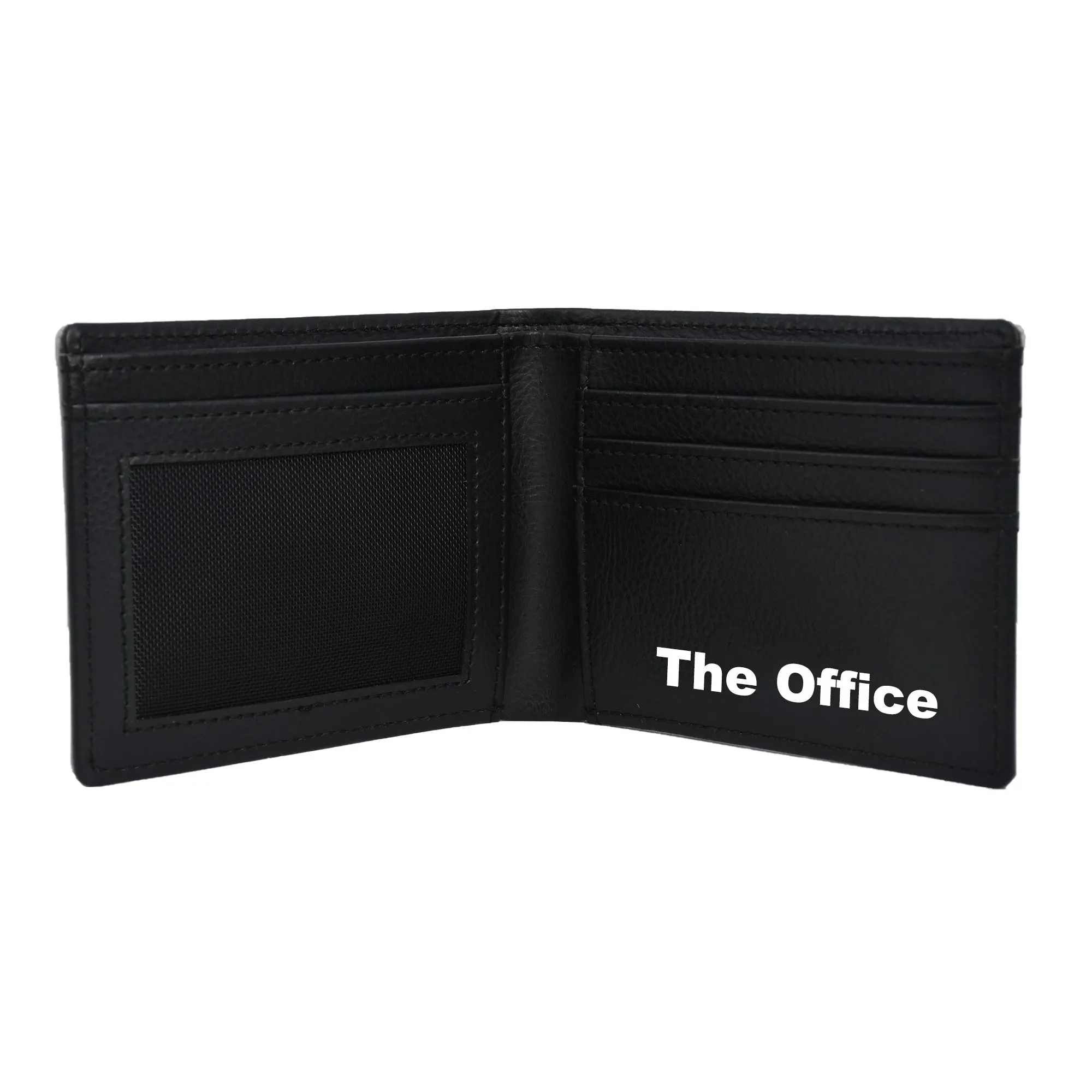 The Office Dunder Mifflin Inc. Paper Company Bifold Wallet in a Decorative Tin Case, Multi