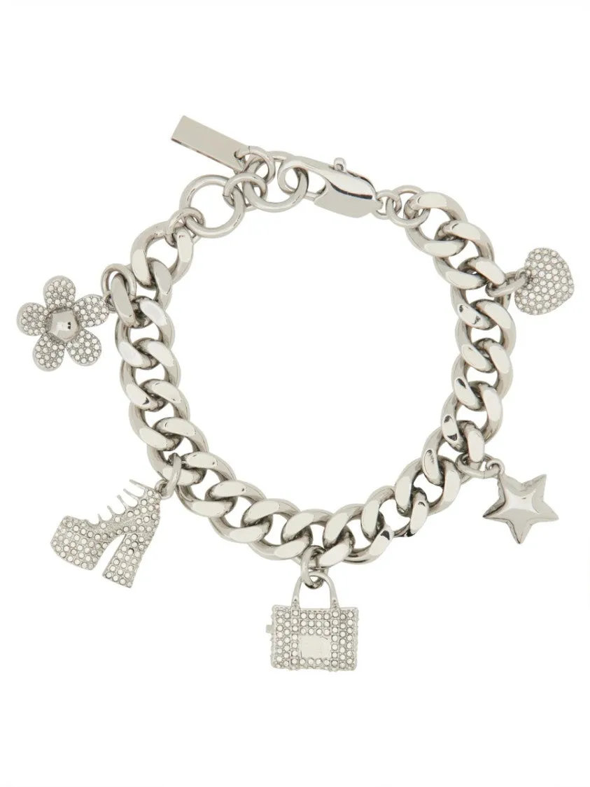 The Pave Mini Icon Charm Bracelet