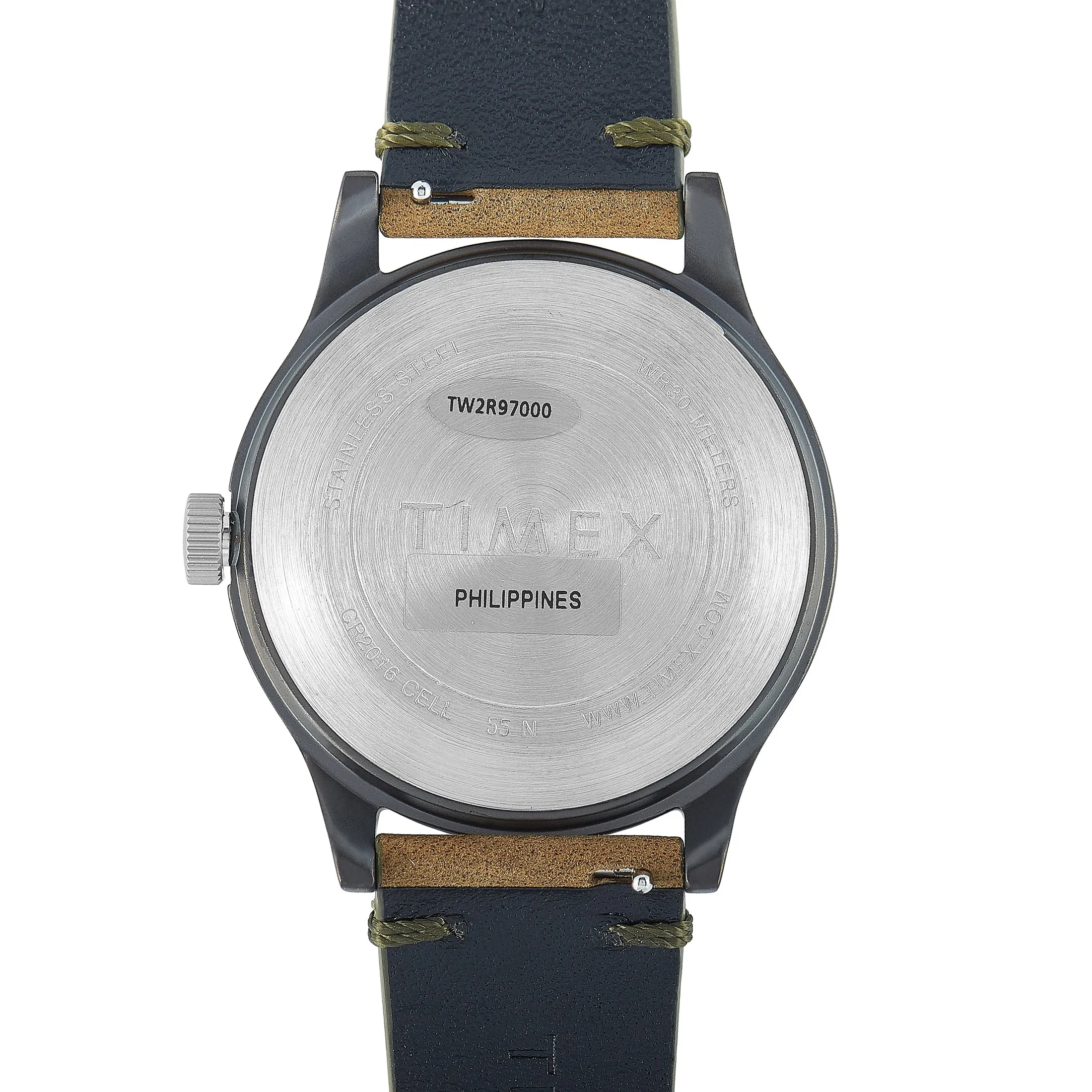 Timex MK1 40 mm Stainless Steel Gunmetal Olive Watch TW2R97000