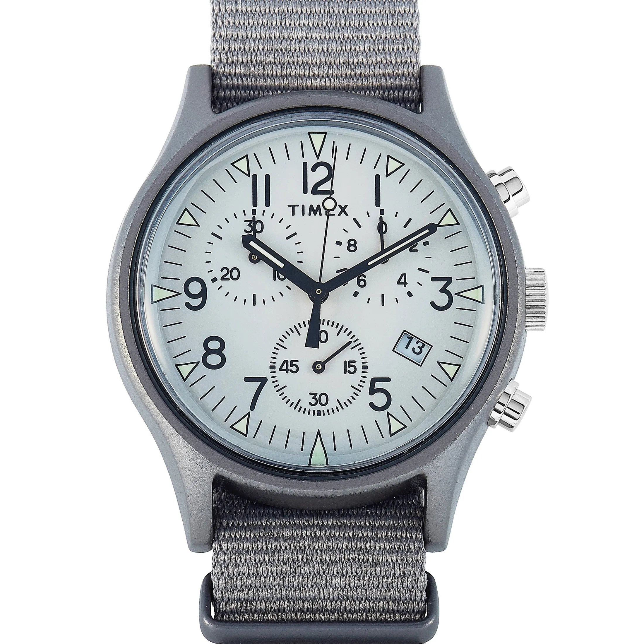 Timex MK1 Aluminum Chronograph 40 mm Quartz Watch TW2T10900