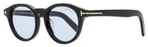 Tom Ford Men's Alt Fit Sunglasses TF1123-D 01A Black 49mm