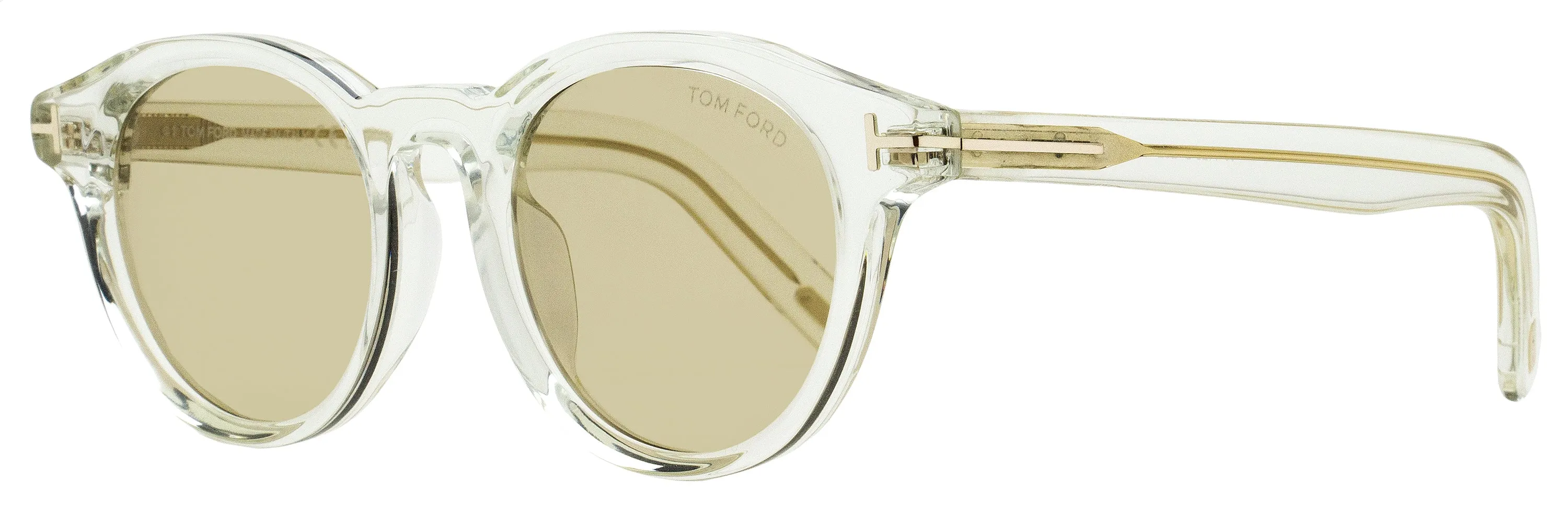 Tom Ford Men's Alt Fit Sunglasses TF1123-D 26E Crystal 49mm
