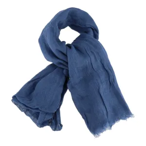 Tom Ford Mens Blue Scarf