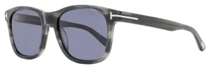 Tom Ford Men's Eric-02 Sunglasses TF595 20A Gray Horn 55mm